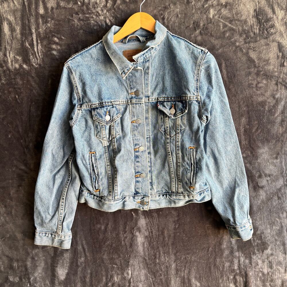 Levis Denim Trucker Jacket Light Wash